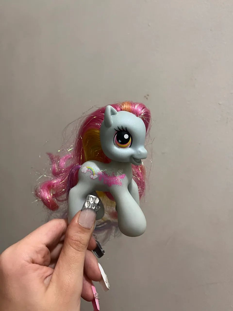 Rainbow Dash Rara Linda 2009 Hasbro