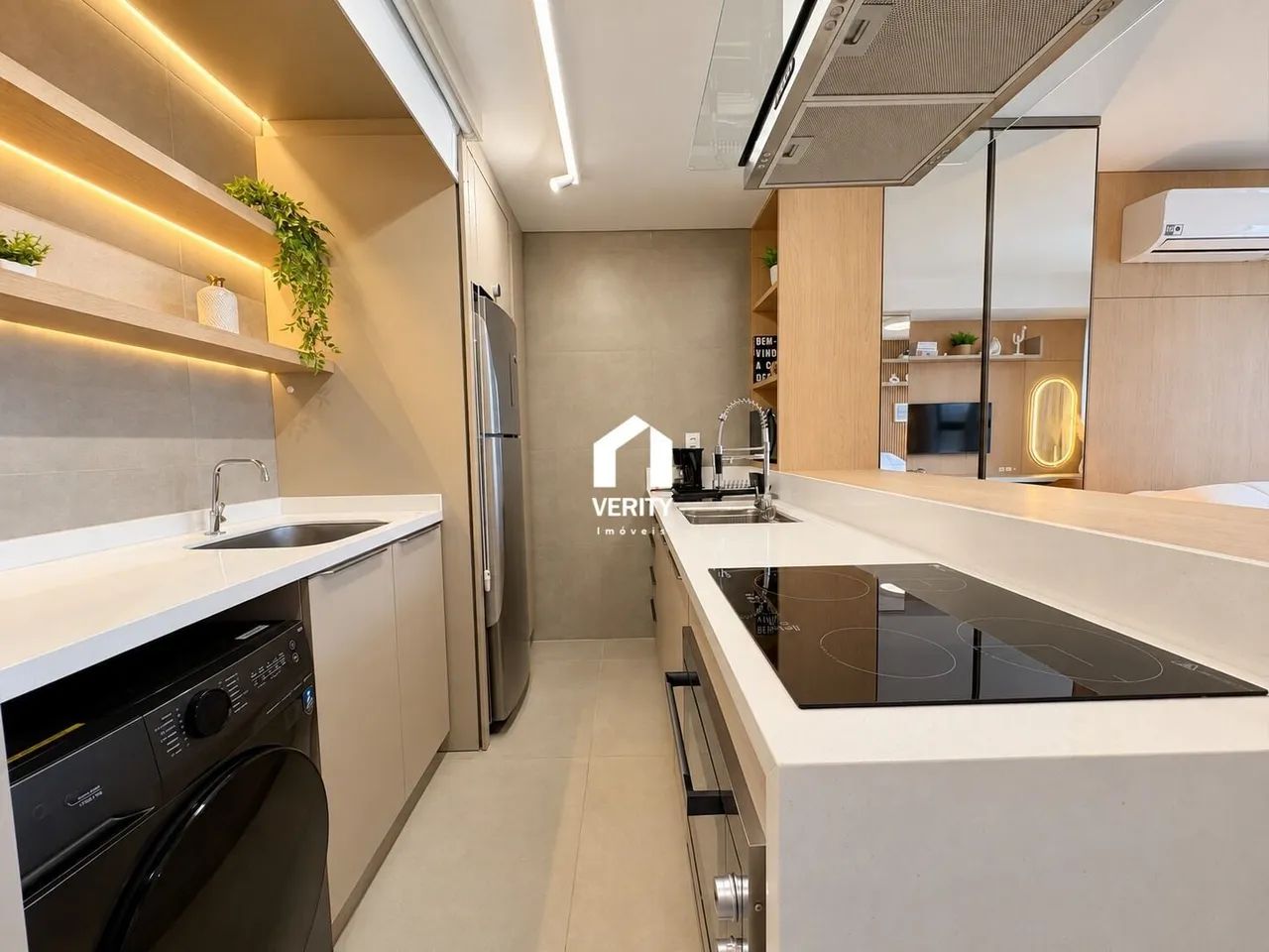 Studio Mobiliado e Decorado de 36m² com Vaga no Viva Trindade - Foto 5