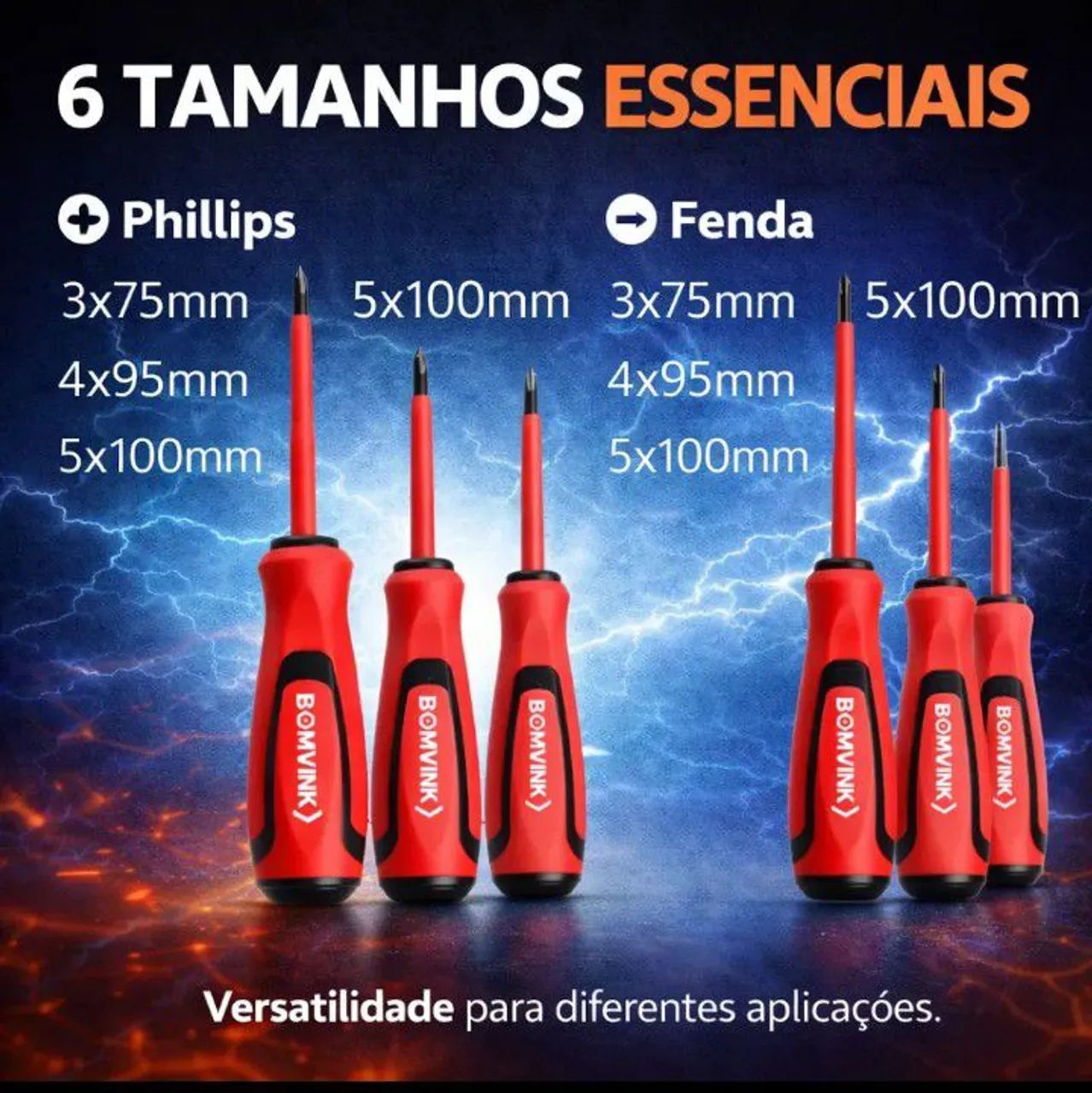 Chaves isoladas para eletricista  - Foto 4