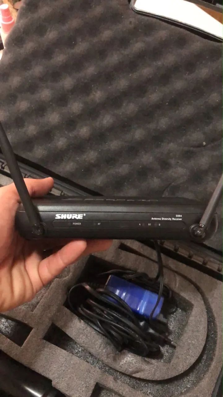Microfone sem fio shure - Foto 4