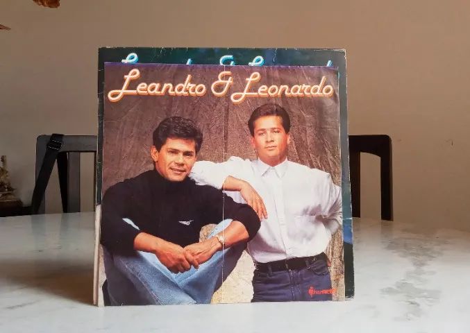 lp vinil + fita k7 - Leandro e Leonardo 1991 - Foto 4