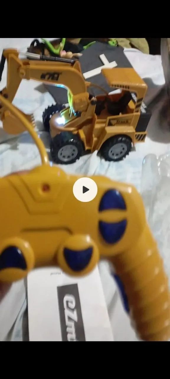 trator controle remoto 