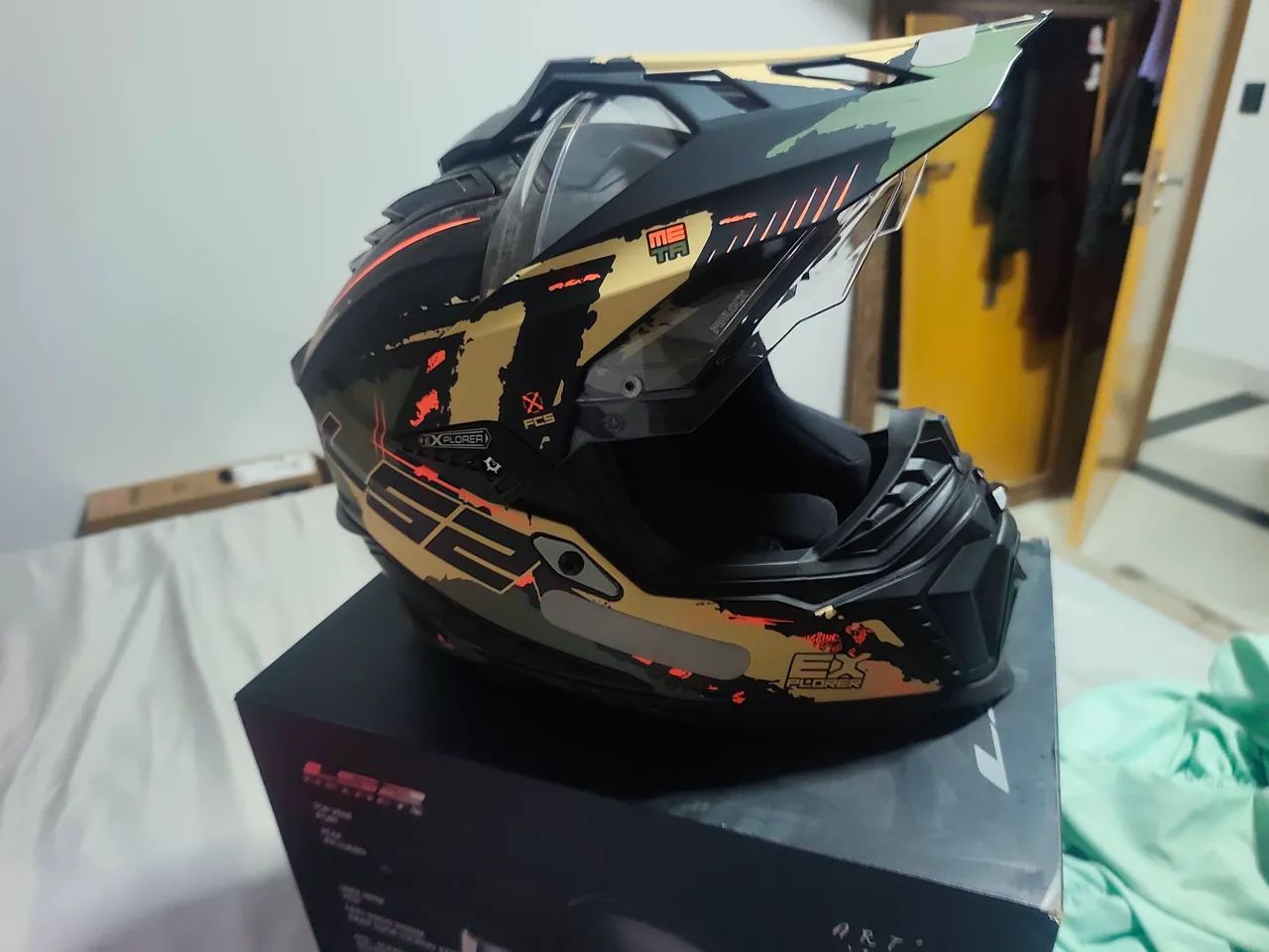 Acessórios para motocicleta capacete - Foto 4