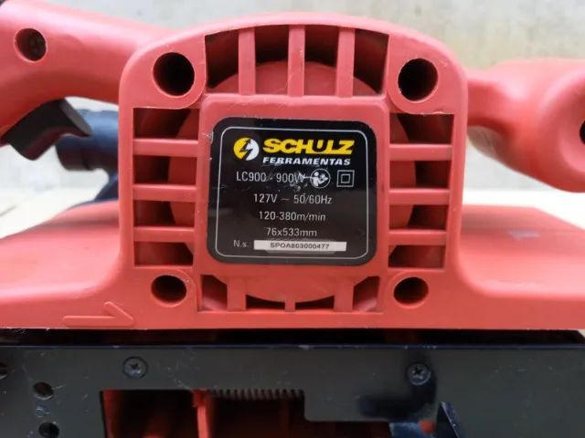 Esmerilhadeira Philco Force Pem01 850w -Lixadeira de Cinta Schulz   900W 110volts. - Foto 4
