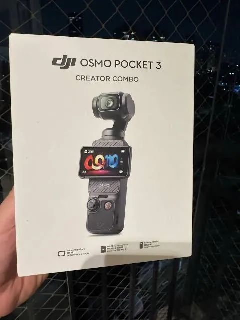 Osmo Pocket 3 Combo Creator com cartao 512gb