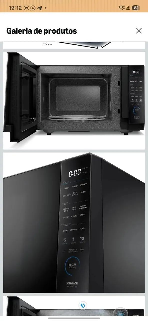 MICROONDAS MIDEA 35 LITROS PRETO