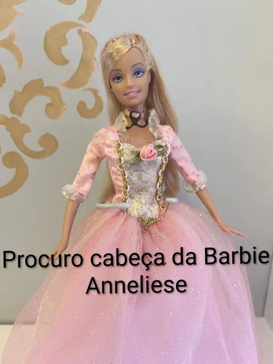 Cabeça de Barbie Anneliese 