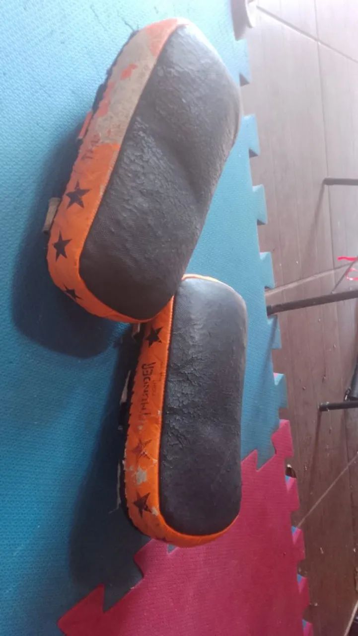 Luva e aparador de muay Thai  - Foto 3