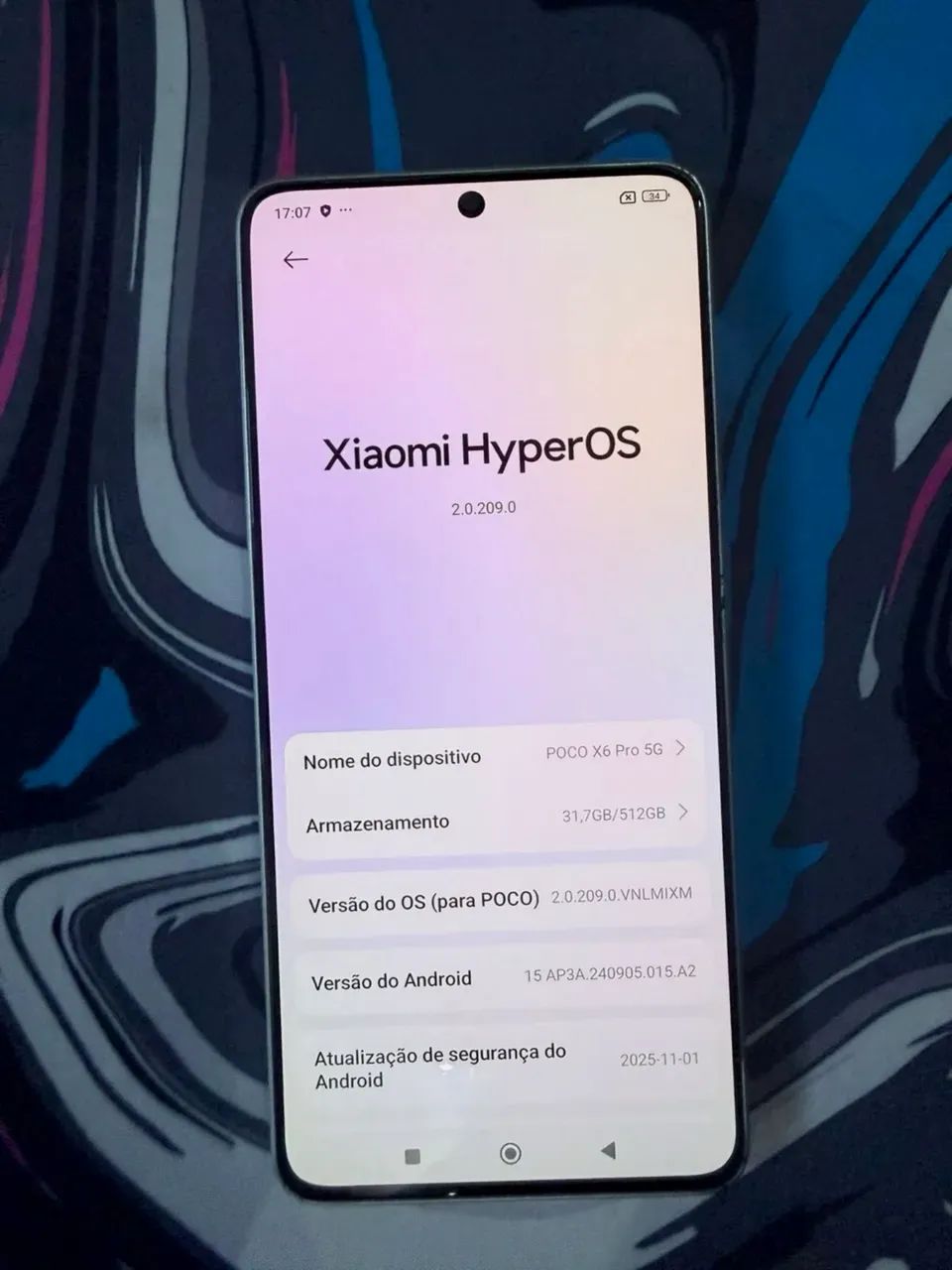 POCO X6 PRO 5G 12+6GB RAM/ 512GB - Foto 3