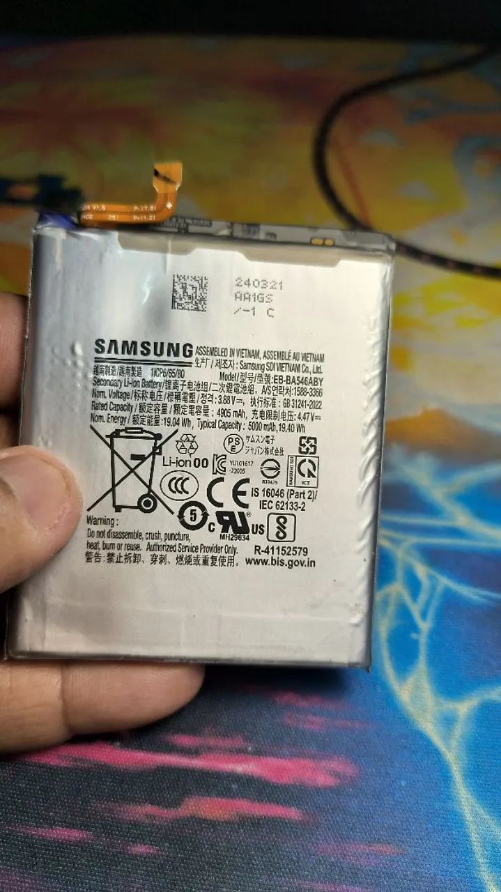 Bateria Samsung A55 5g Original - Foto 2