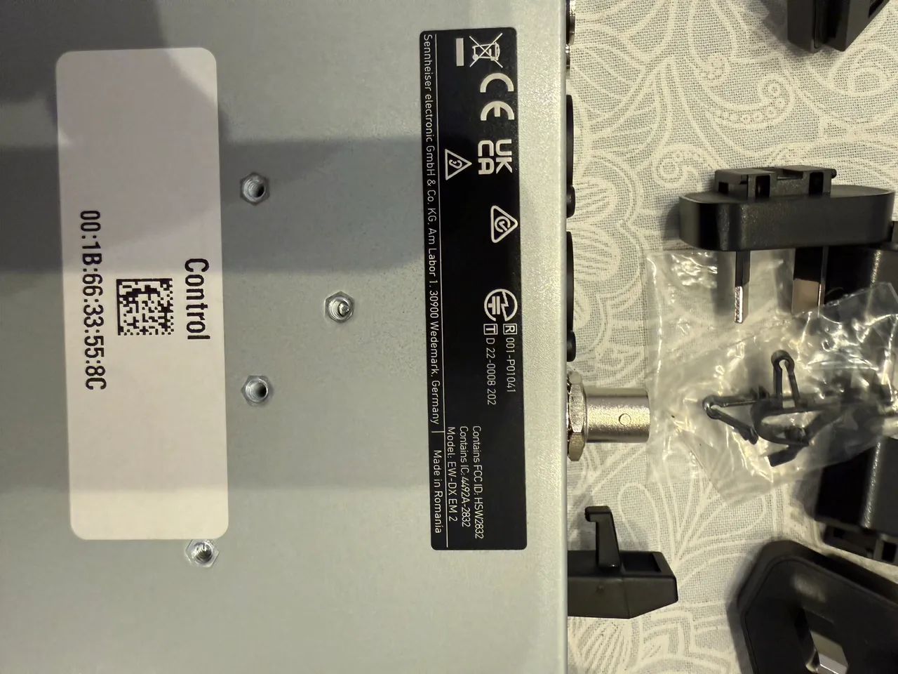 Sennheiser EW DX Em 2 (R1-9) 2 Canais - Foto 5
