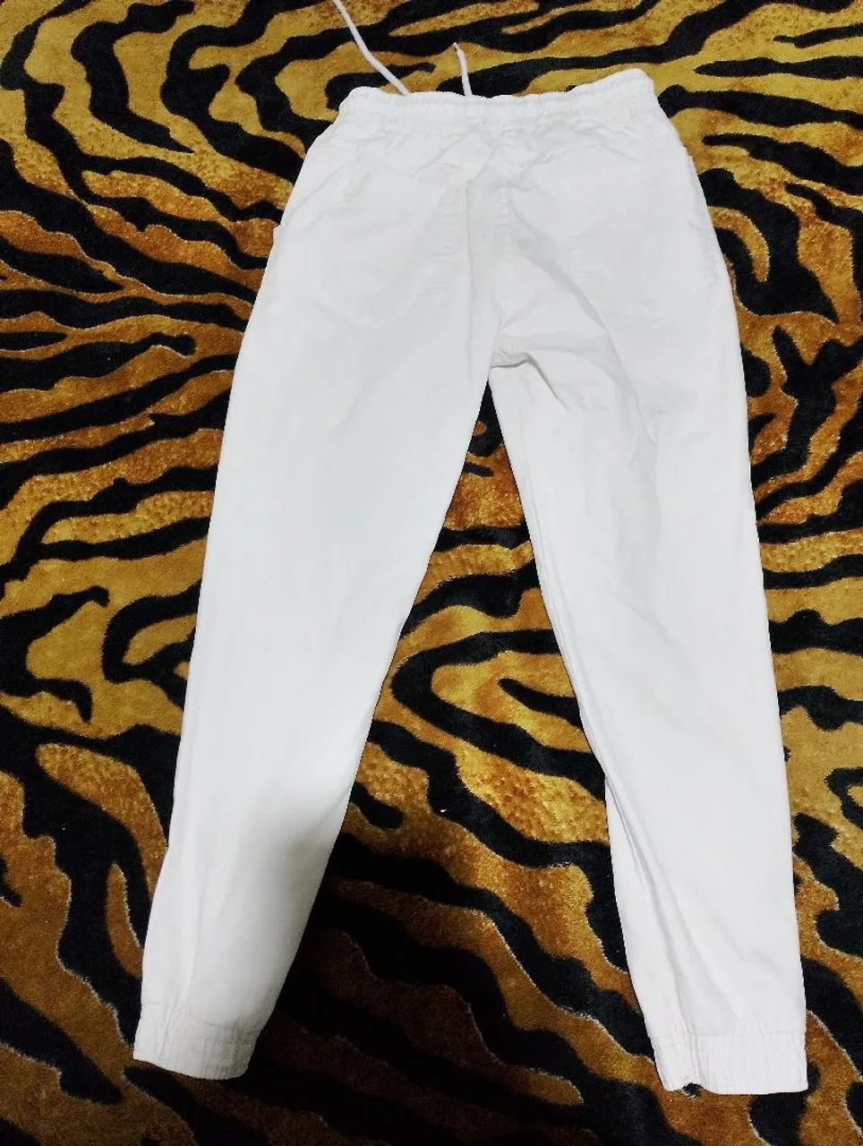 Cal ça cargo branca masculina - Foto 2