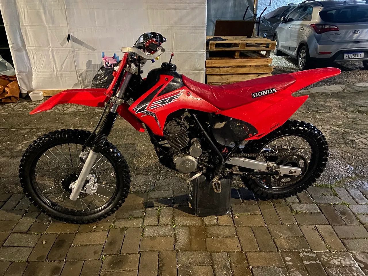 Vendo xr200 de trilha preparada  - Foto 3