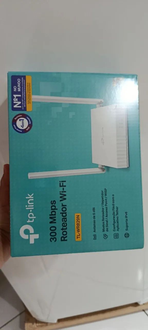 ROTEADOR NOVO-TP-LINK 300Mbps.  - Foto 2