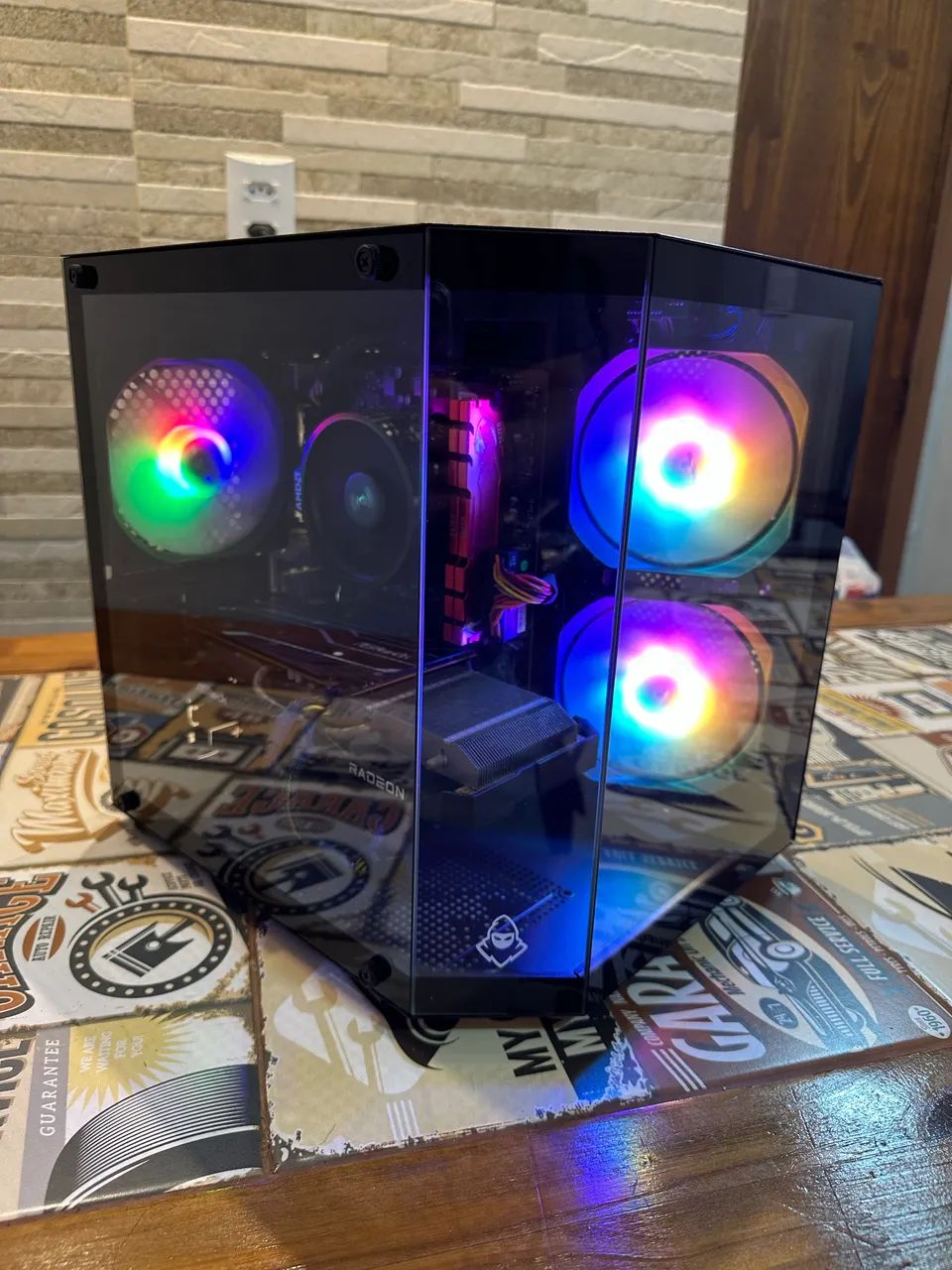 PC Gamer Ryzen 5 e RX 6600 - Foto 5