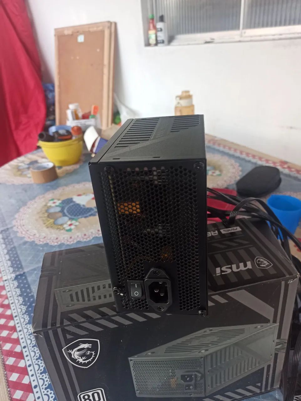 Fonte real msi 600w 80plus - Foto 2