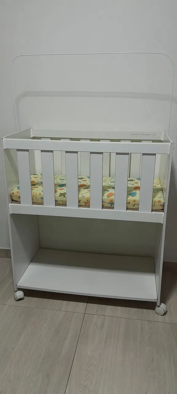 Mini berço com colchão 