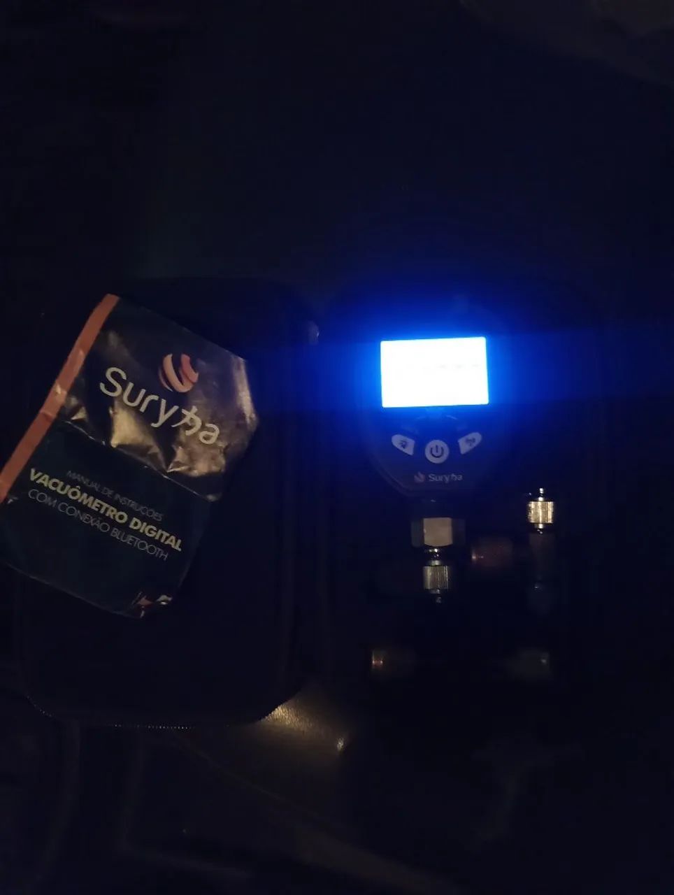 Vacuômetro digital suryha  - Foto 3