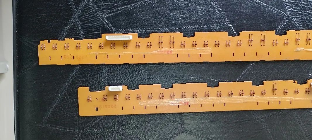 Régua das teclas Yamaha PSR S710 - Foto 2