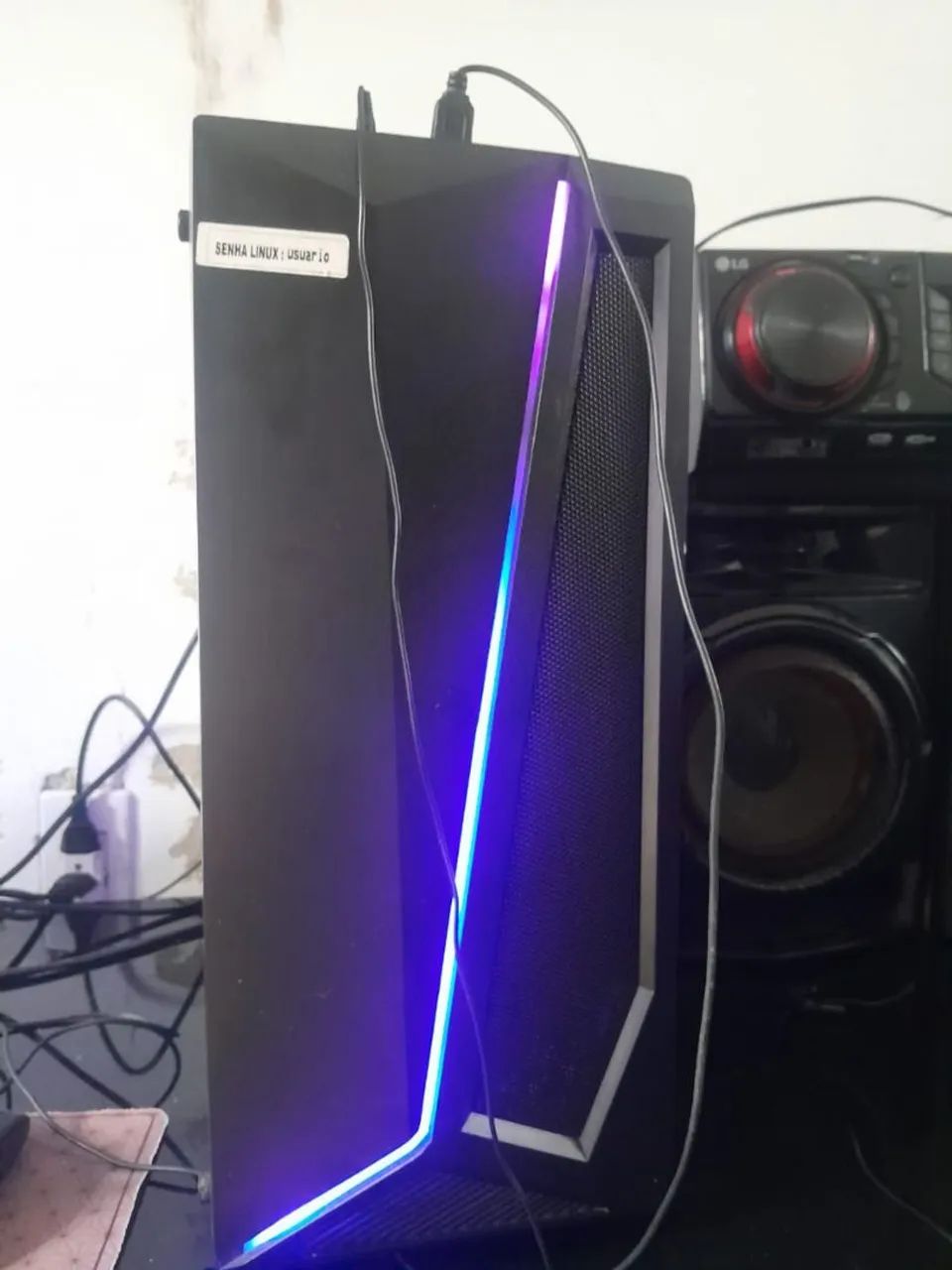 Pc completo com monitor teclado e mouse - Foto 3