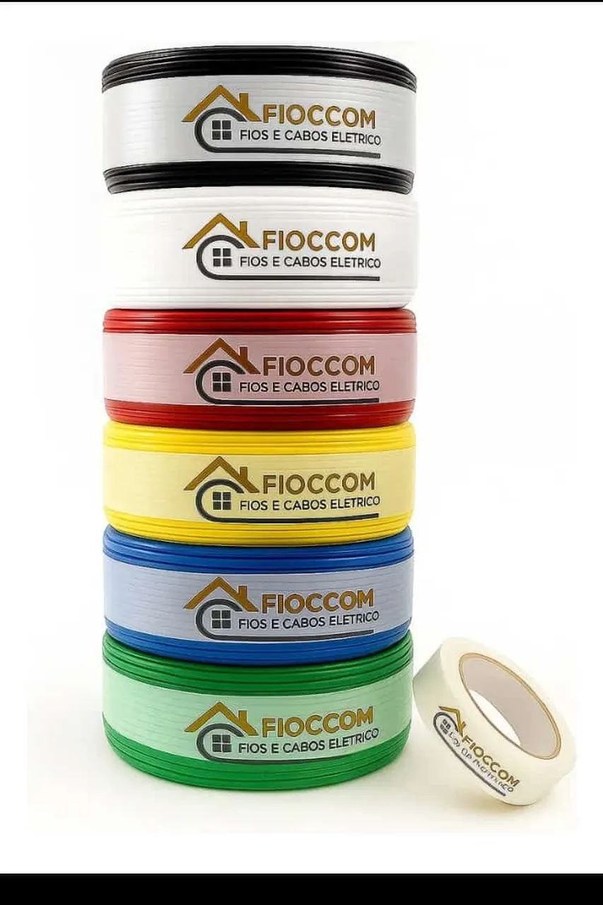 Rolo de fios 2.5mm e 6mm