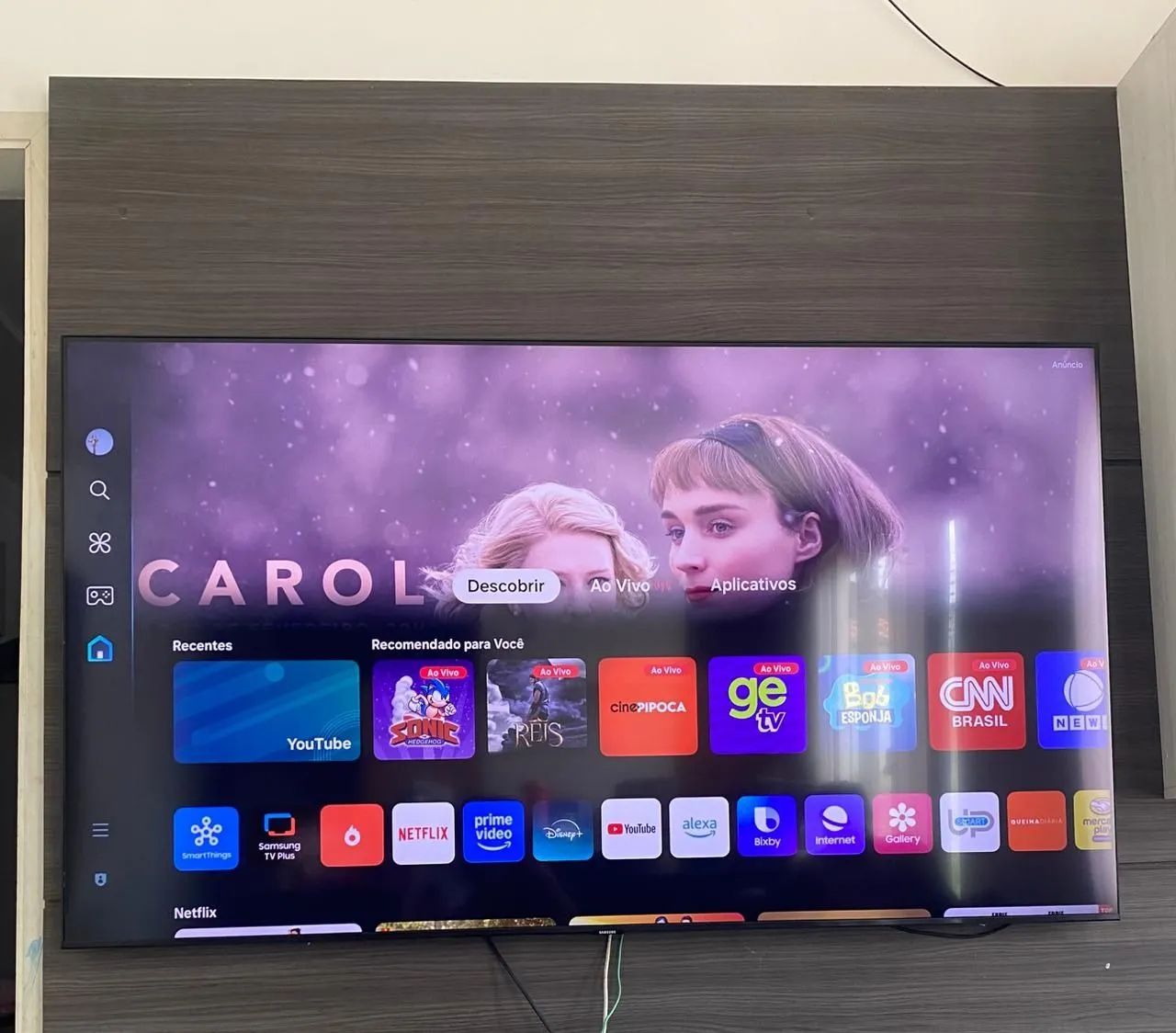 Smart tv Samsung 65 polegadas com hub games /Xbox integrado 