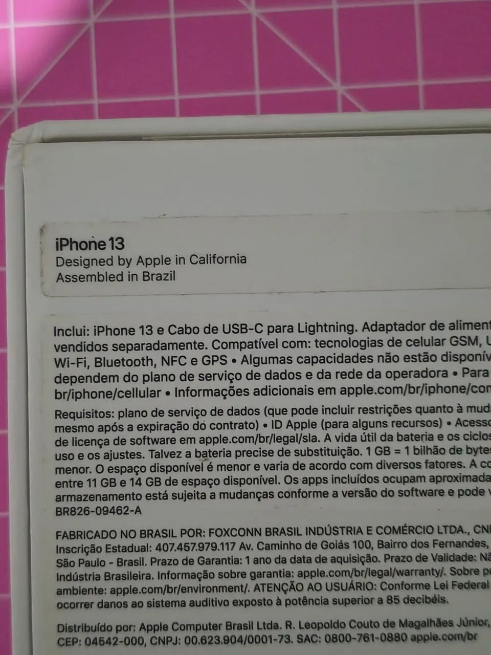 iPhone 13 branco estelar  128g somente a vista retirada  - Foto 4