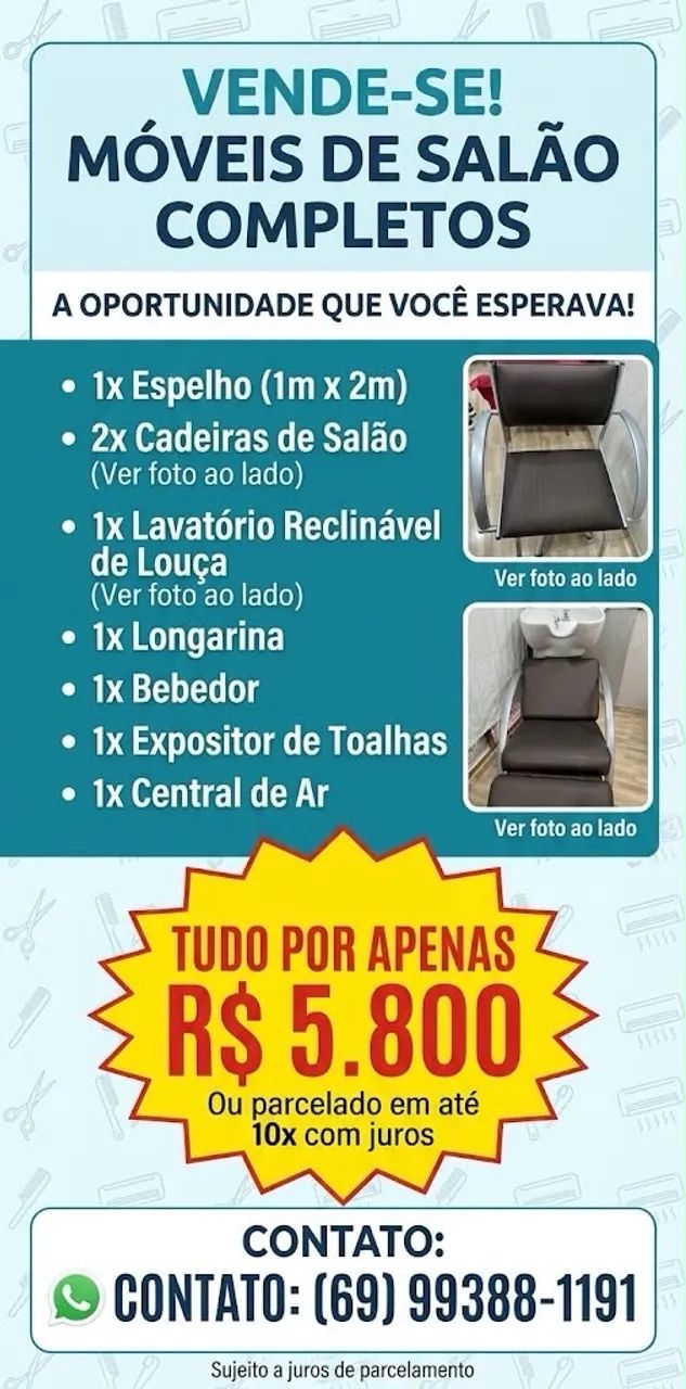 Vende móveis para salão de beleza  - Foto 3
