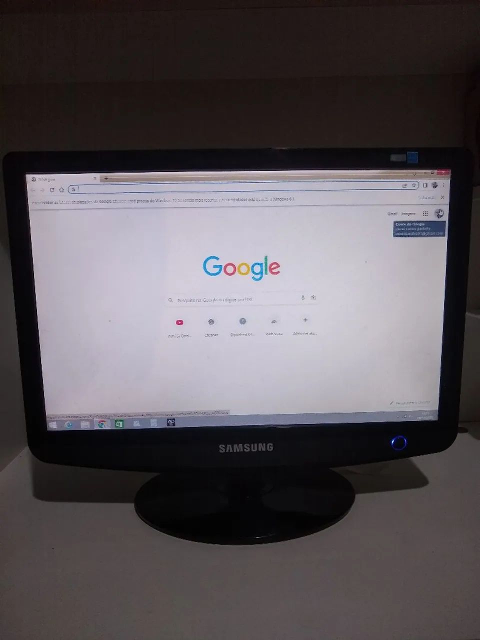 Monitor Samsung de 17 Polegadas 