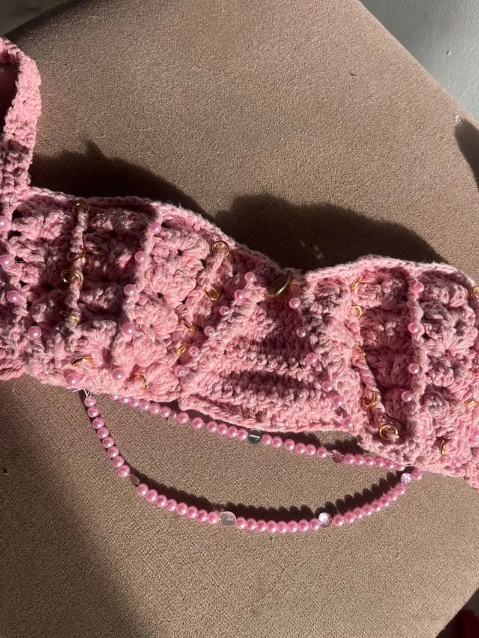 Cropped em croche - Foto 3