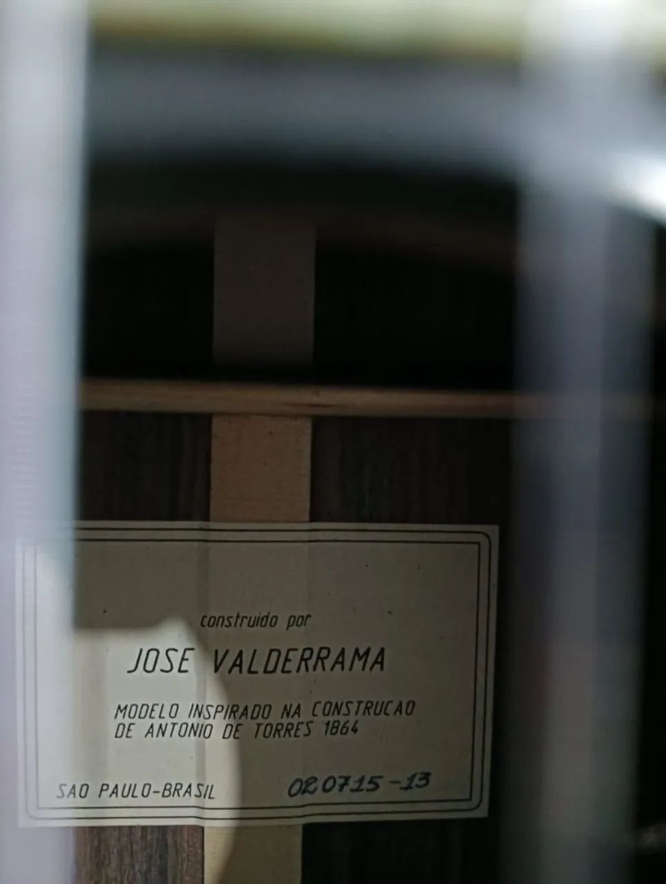 Violão clássico luthier José Valderrama  - Foto 5