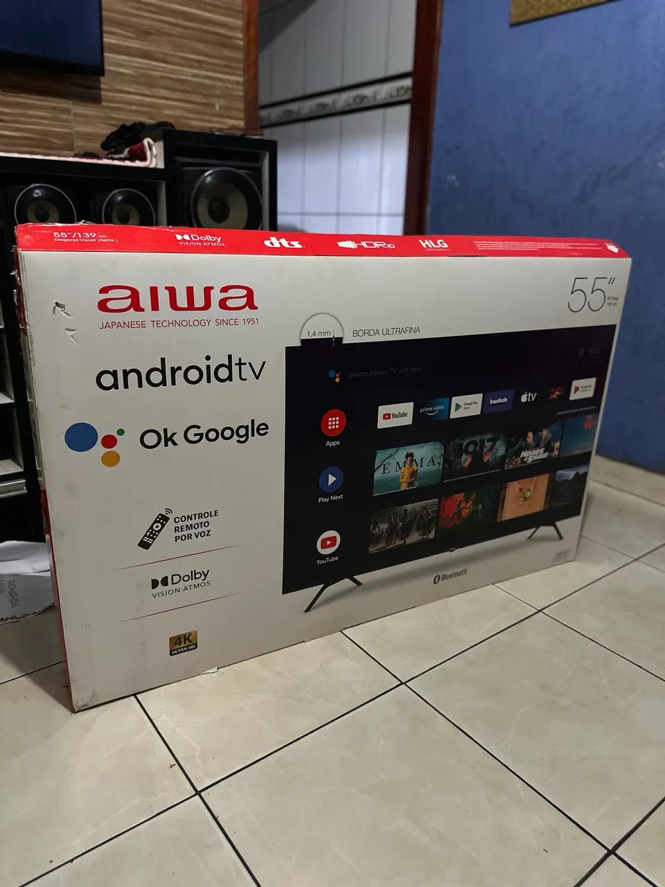 Tv smart 55 polegadas Aiwa  - Foto 2