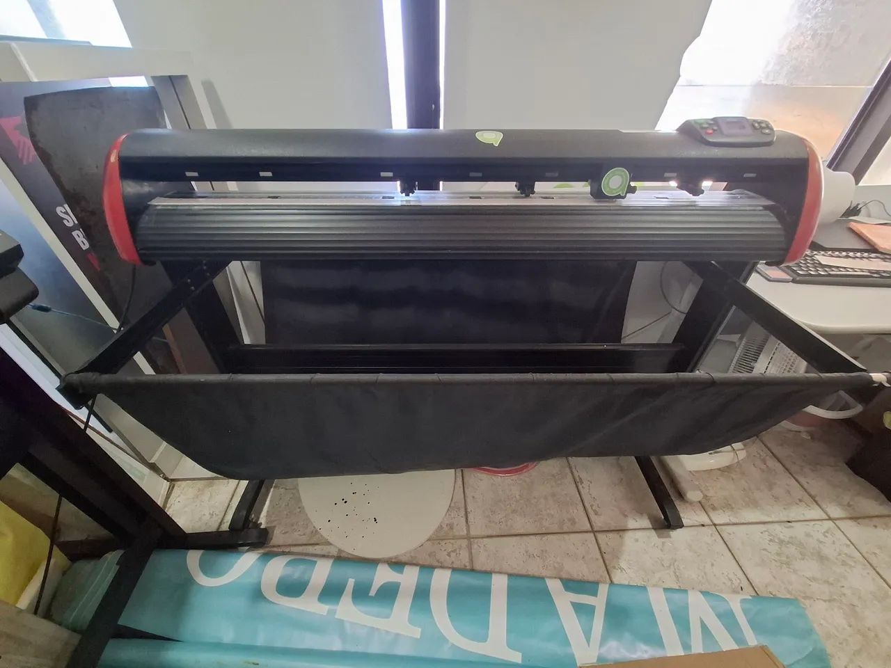Plotter Foison completa, a mais top, com maior boca de recorte, sensor de corte de conrno - Foto 5