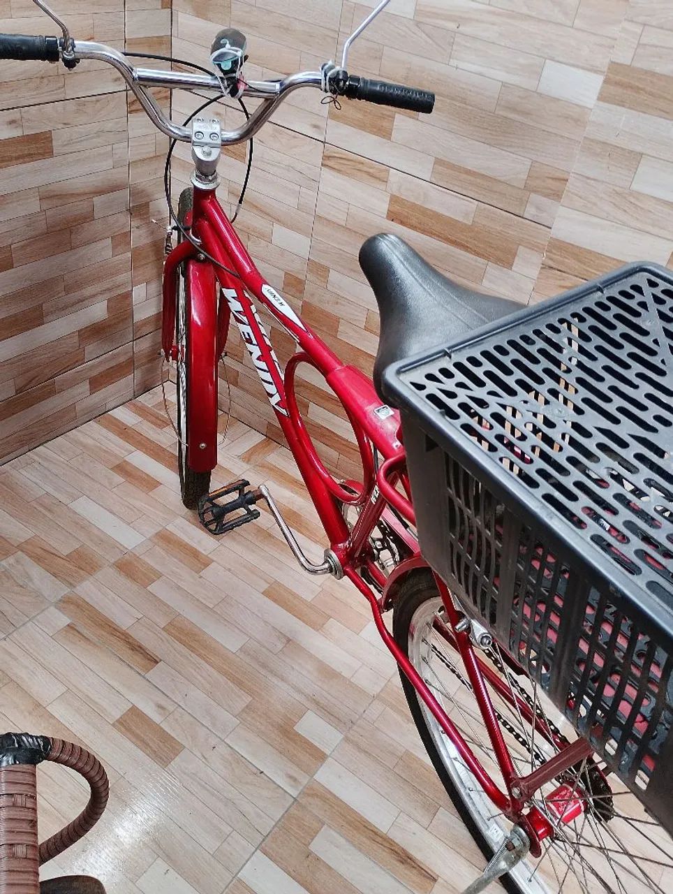 Bicicleta vermelha  - Foto 5