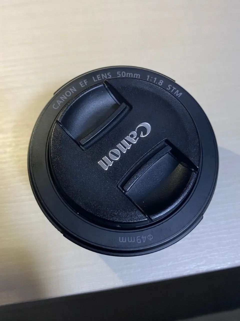 50mm lente canon stm 1.8 superior foco silencioso, só falo no whats não falo no olx - Foto 3