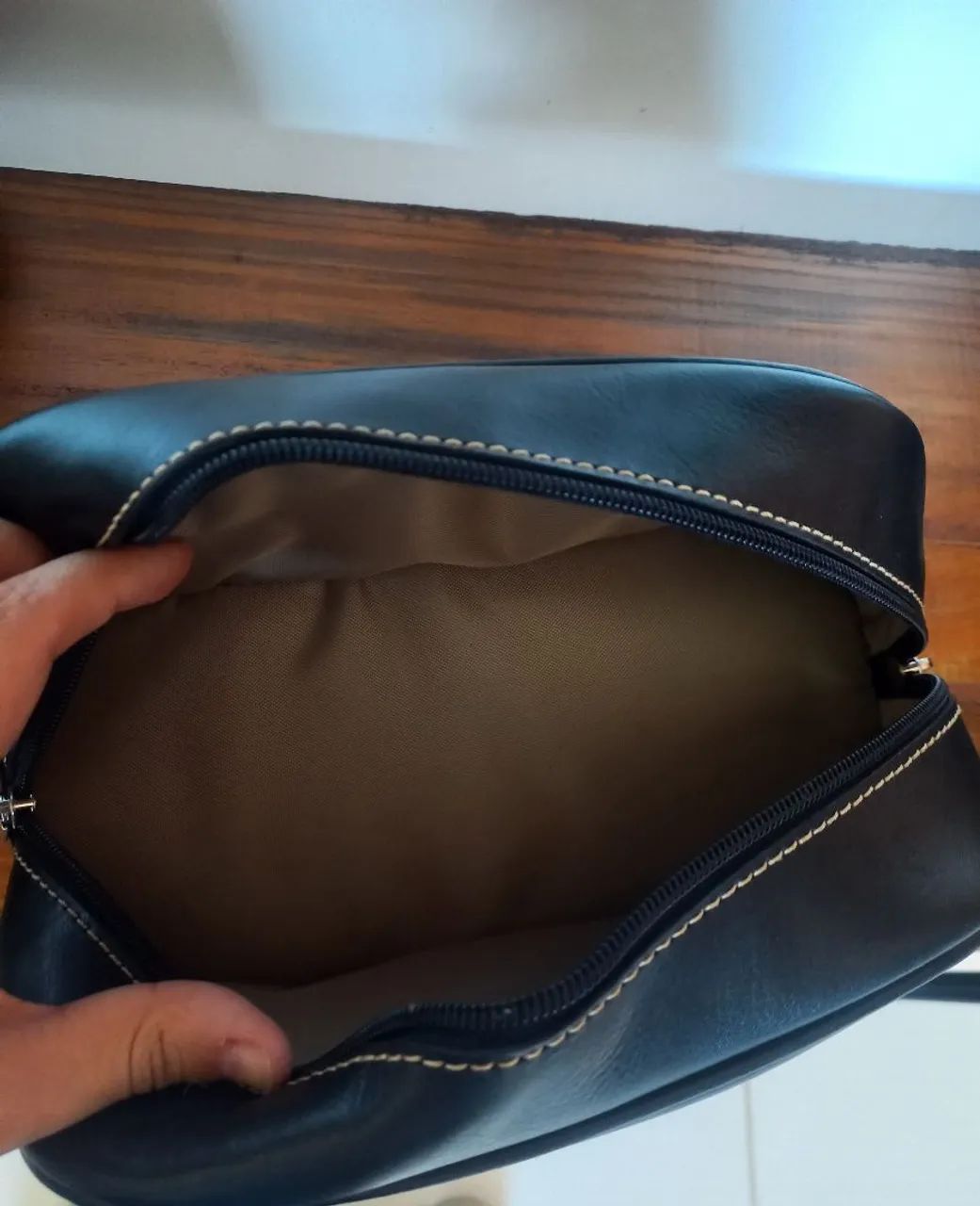 Necessaire em couro legítimo premium  - Foto 3