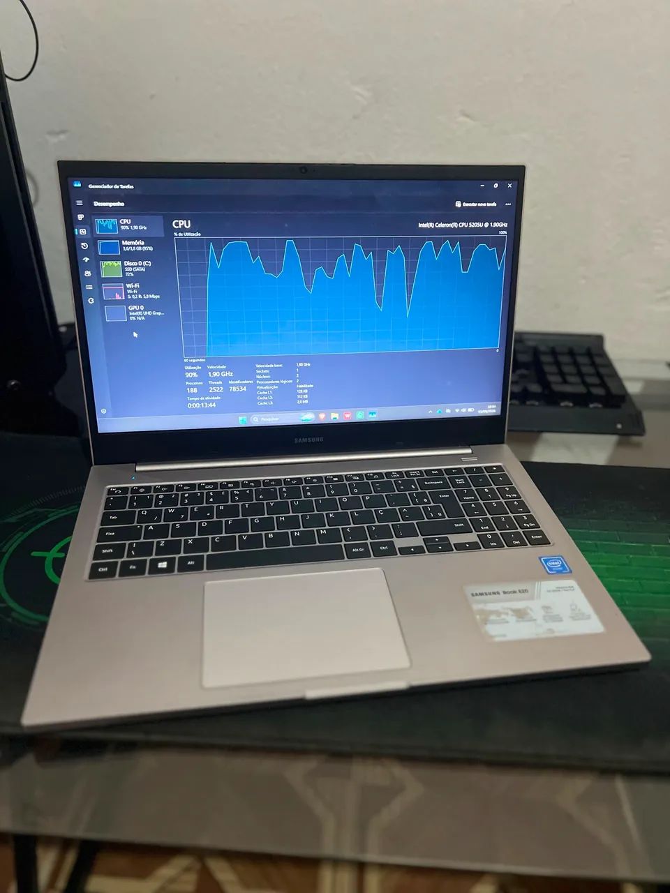 Samsung Book E20 - Estado de Novo | SSD + HD Original - Foto 4