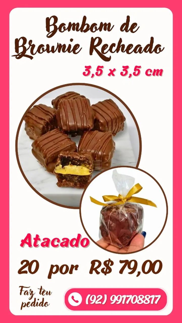 Mini Doces para festas, eventos, confraternização, presentes, lembrancinhas - Foto 3