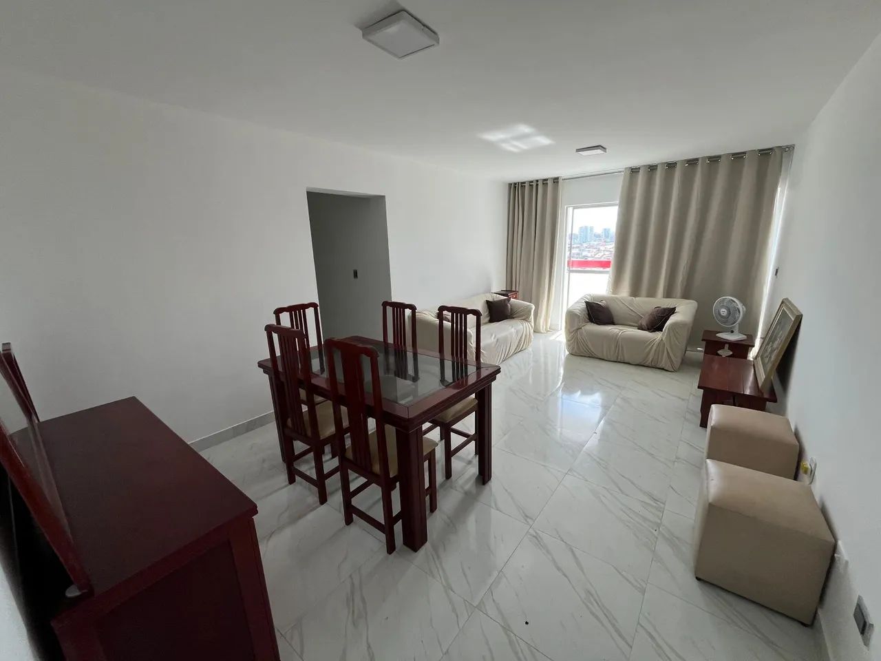 Apto 2 quartos recém reformado uma quadra da praia - Foto 5