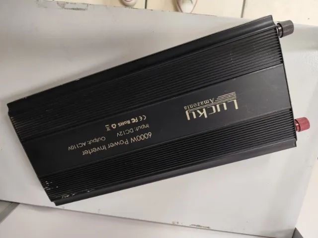 Inversor de Energia 6000W 110V Lucky Amazonia - Seminovo - Foto 2