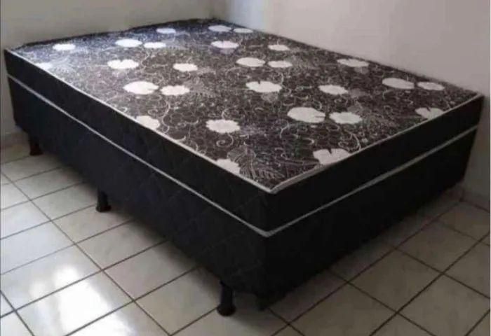 Cama box casal solteiro 