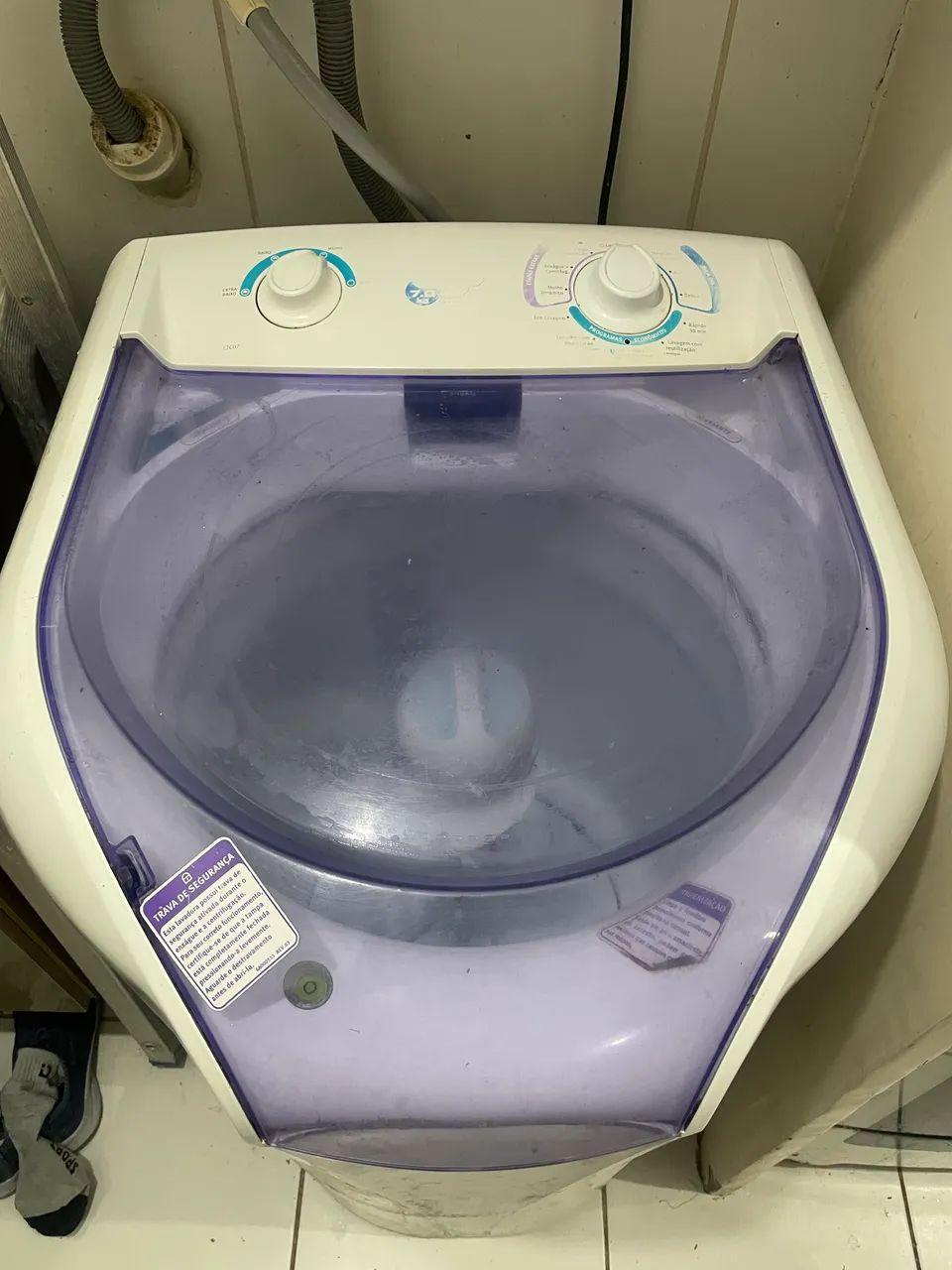 Máquina de lavar usada Electrolux Com Defeito. 