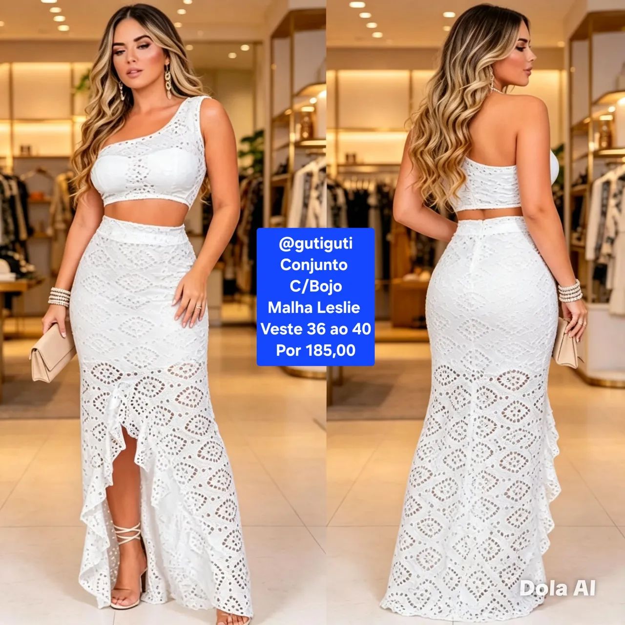 Conjunto por 100,00 cada