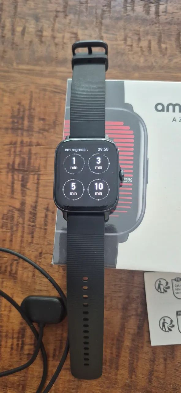 Smartwatch Amazafit Active - Perfeito Estado - Foto 3