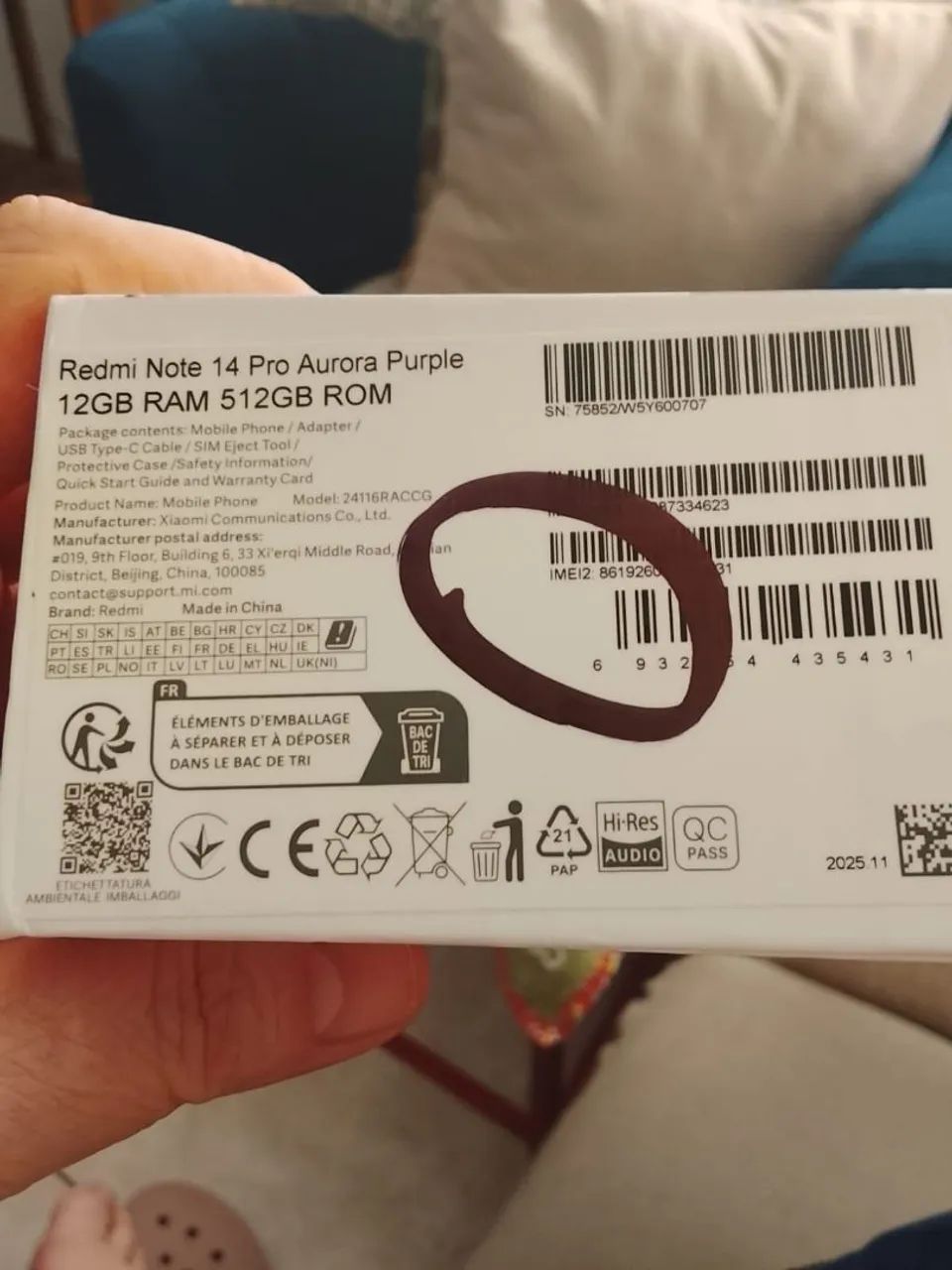 Vendo Xiaomi Note 14 Pró 513 GB 12 Ram. Impecável  - Foto 5