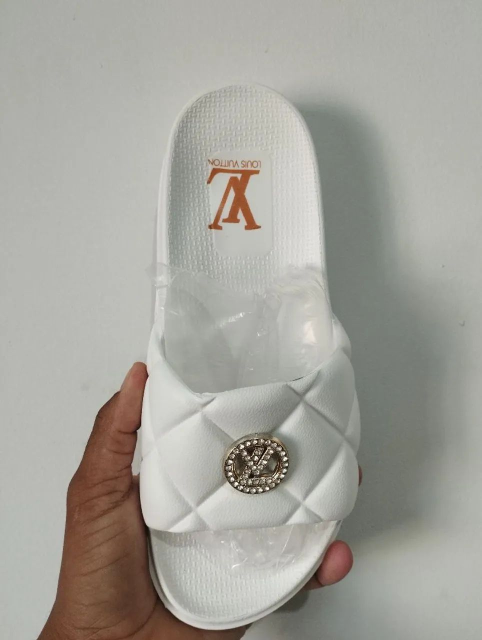 CHINELO BRANCO EVA PREMIUM ESTILO LUXO  - Foto 2