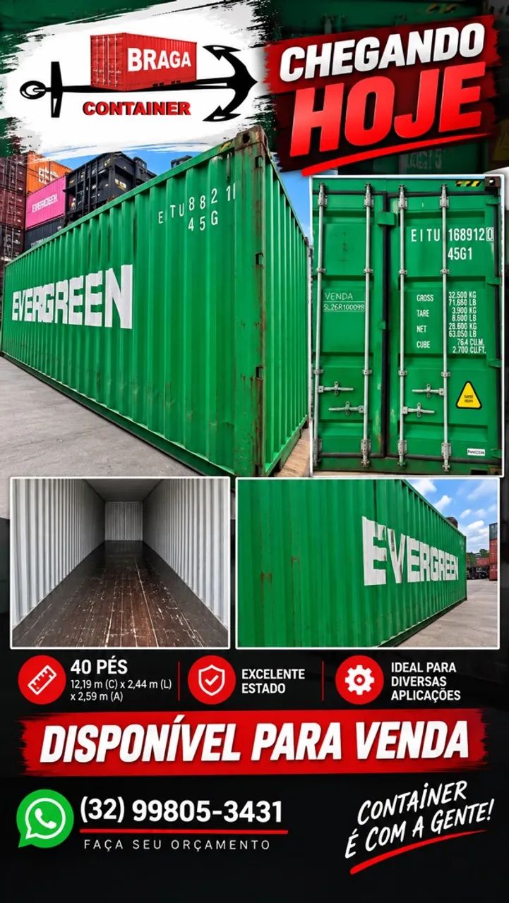 Venda de Container 