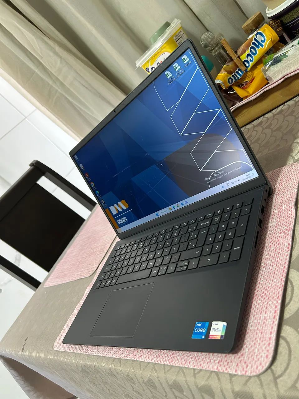 Notebook Dell 11Th Core i5 8GB+SSD M2 256GB - Com Placa Íris Xe