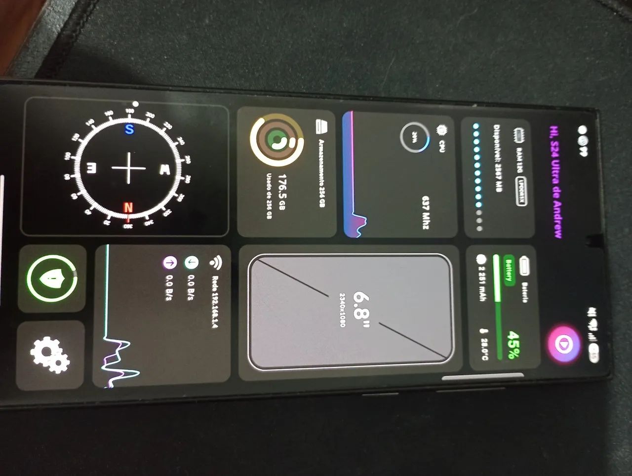 SAMSUNG S24 ULTRA 12/256