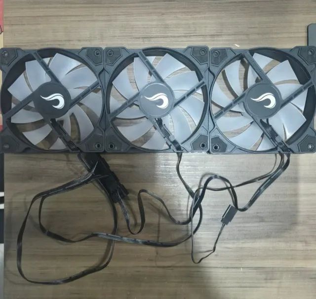 Kit com 6 fans (RGB) - Foto 4